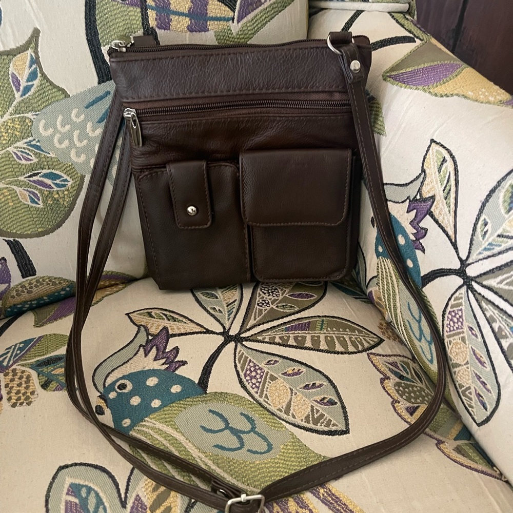 Brown Crossbody Shoulder Bag